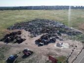В Буче хотят до конца лета разобрать "кладбище" автомобилей. Всех владельцев просят забрать свои машины