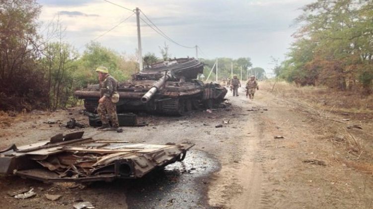 Иловайск-2014. Фото - bat-donbass.com