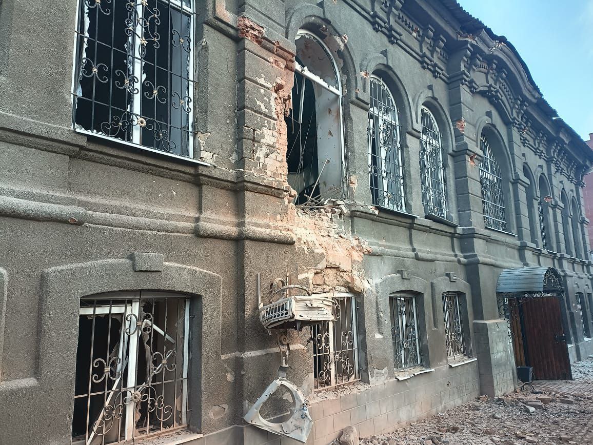 обстрел Донецкой области