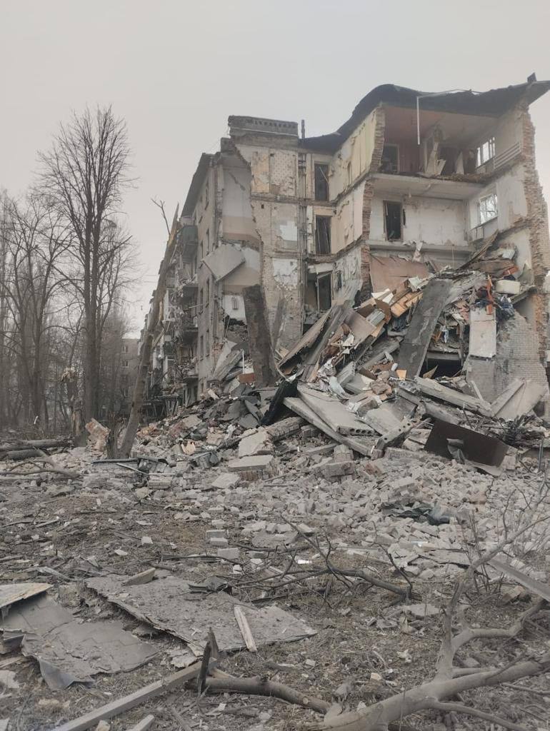 наслідки удару по Авдіївці