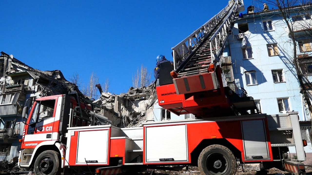 обстріл у Запоріжжі