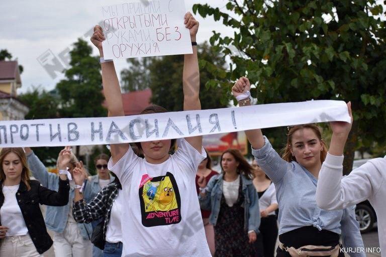 Протесты в Минске