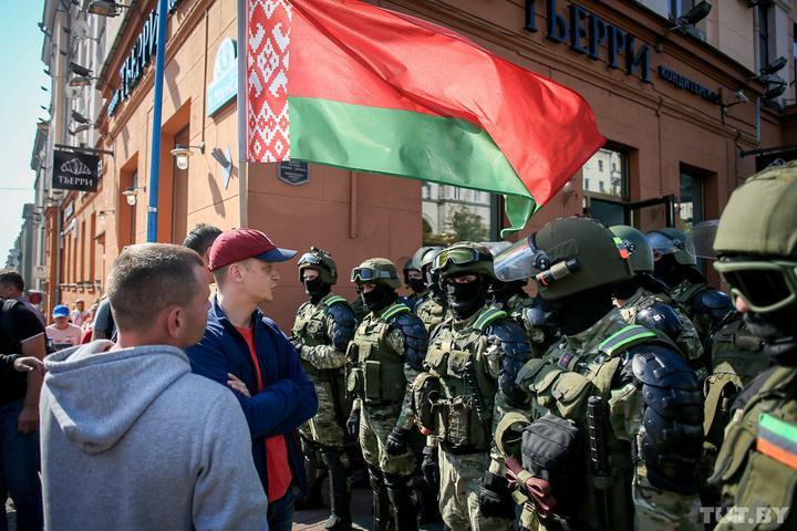 Протесты в Беларуси