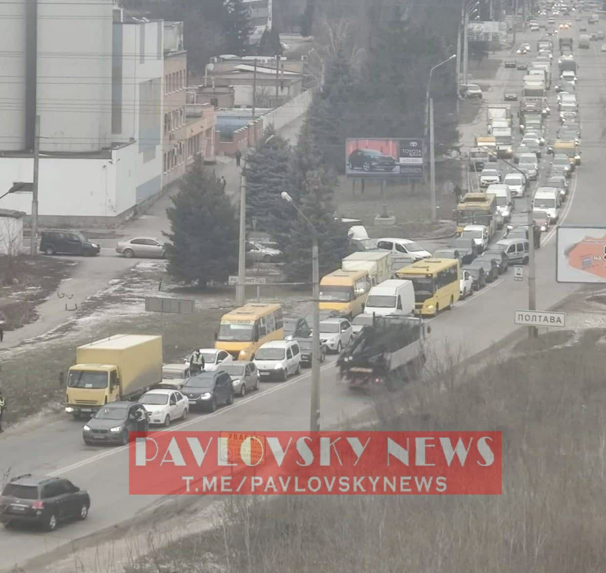 В Полтаве перестрелка. Скриншот https://t.me/pavlovskynews