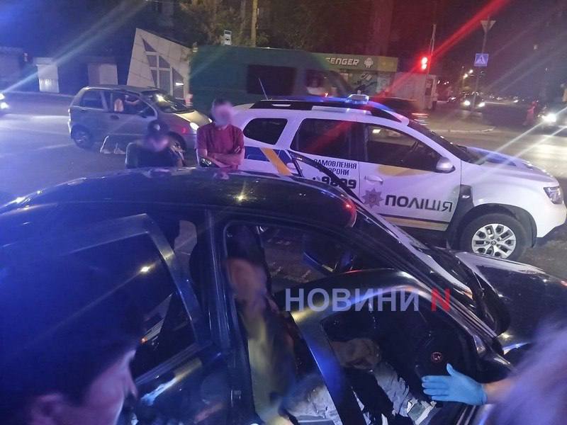 Фото поліції із затриманим на місці вбивства. Джерело &ndash; Телеграм