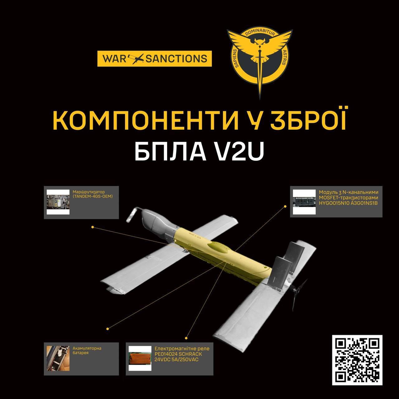 Внешний вид российского БПлА. Источник - Телеграм 