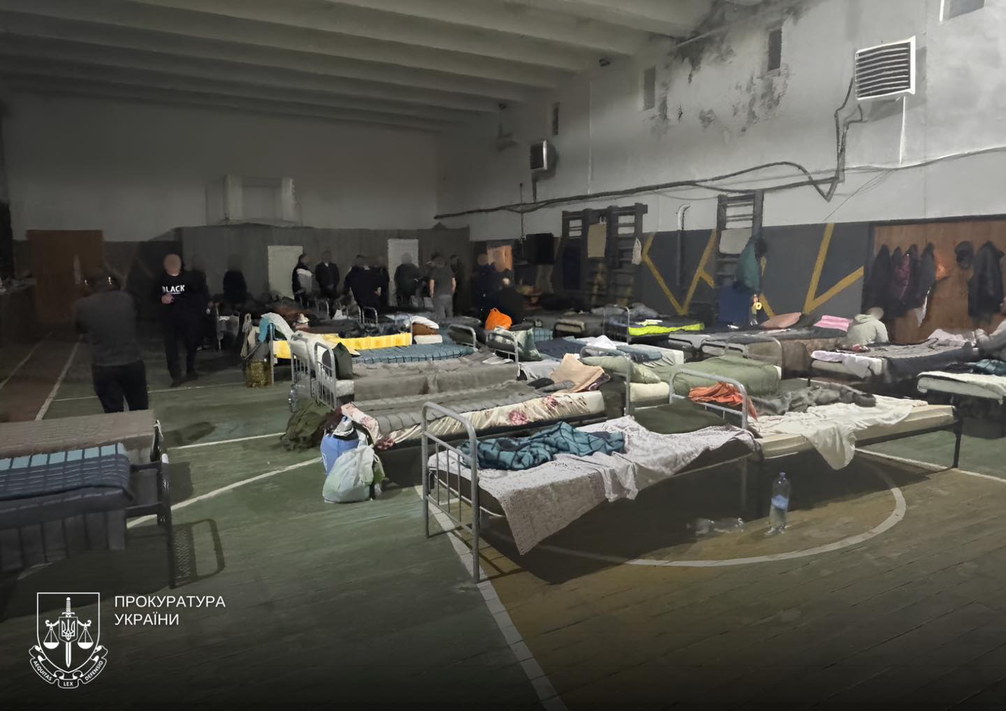 Фото условий содержания в Ужгородском ТЦК. Источник &ndash; Прокуратура Украины