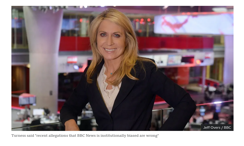 Знімок заголовка на bbc.com - голова ВВС News Дебора Турнес звільняється після фальсифікації виступу Трампа