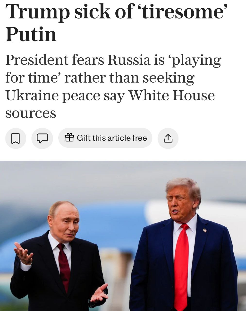 Захоплення США нафтового танкера під прапором РФ стало сигналом Трампа Путіну.